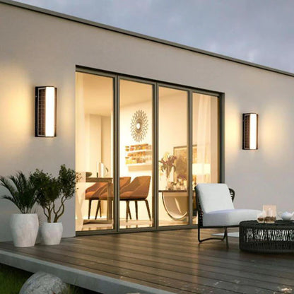 Moderne Lange Acryl Solar LED Wandlamp