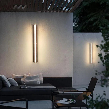 Moderne Lange Acryl Solar LED Wandlamp