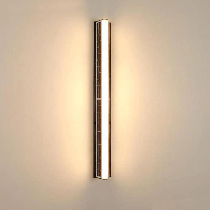 Moderne Lange Acryl Solar LED Wandlamp
