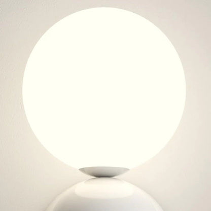 Moderne Crèmekleurige Smeedijzeren Bolvormige Wandlamp