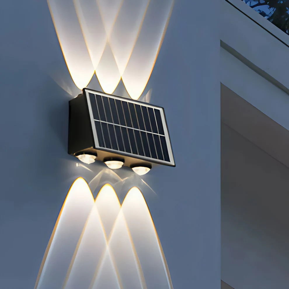 Moderne Solar Wandlamp met Dubbele Licht