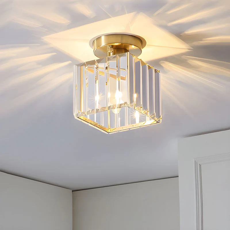 Glowline Plafondlamp – Kristallen Elegantie voor Elke Ruimte