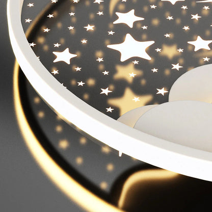 Creatieve Cartoonsterren Maan Acryl LED Plafondlamp