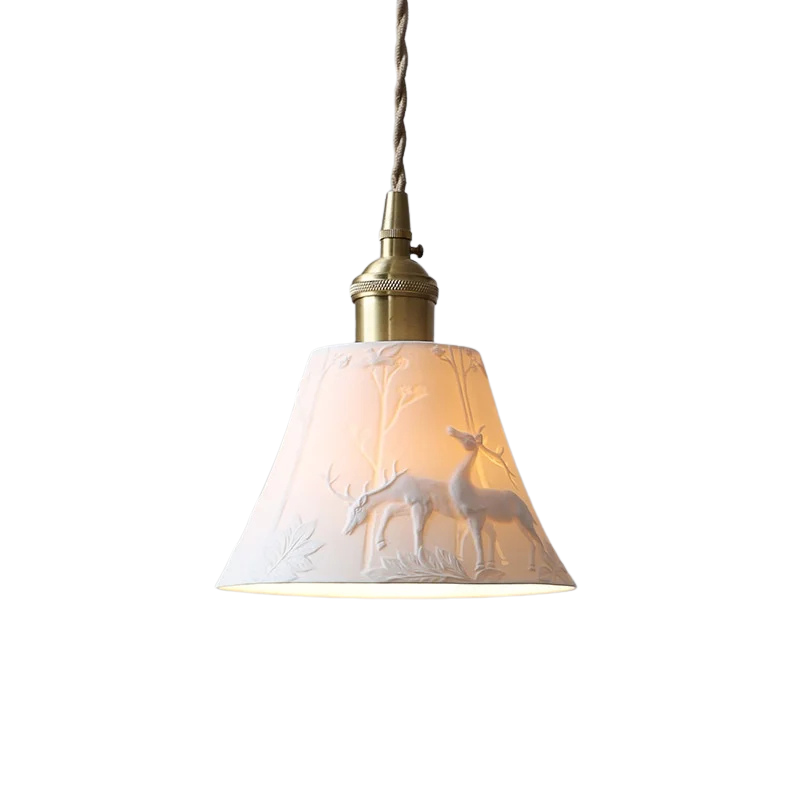 Moderne BloomCeramic LED Hanglamp