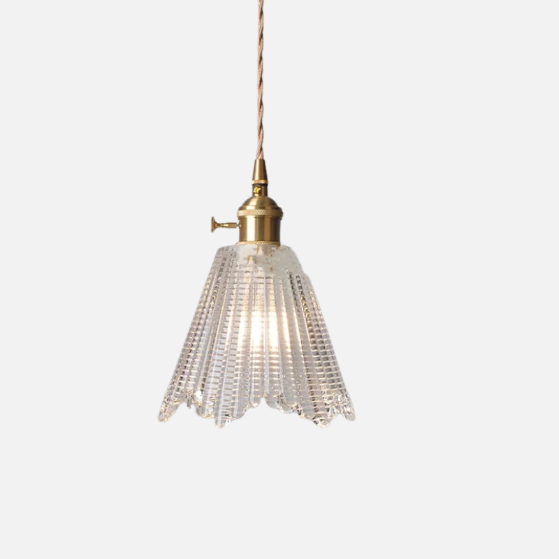 Scandinavisch Design Glazen Bloem Hanglamp