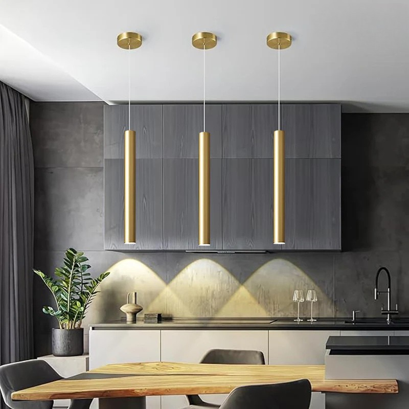 Moderne LED Buisvormige Hanglamp voor Plafond
