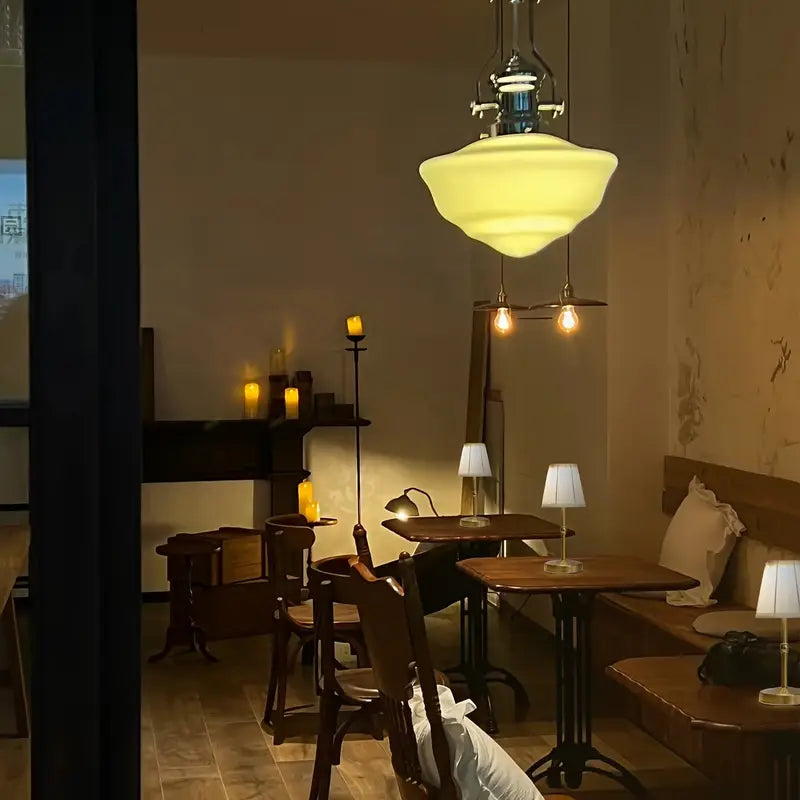 Cordless Antique Brass LED Tafellamp – Warm Licht, Klassieke Stijl