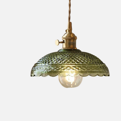 Klassiek Glazen Bloem Hanglamp