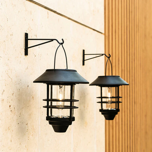 Retro Solar Waterdichte LED Wandlantaarn