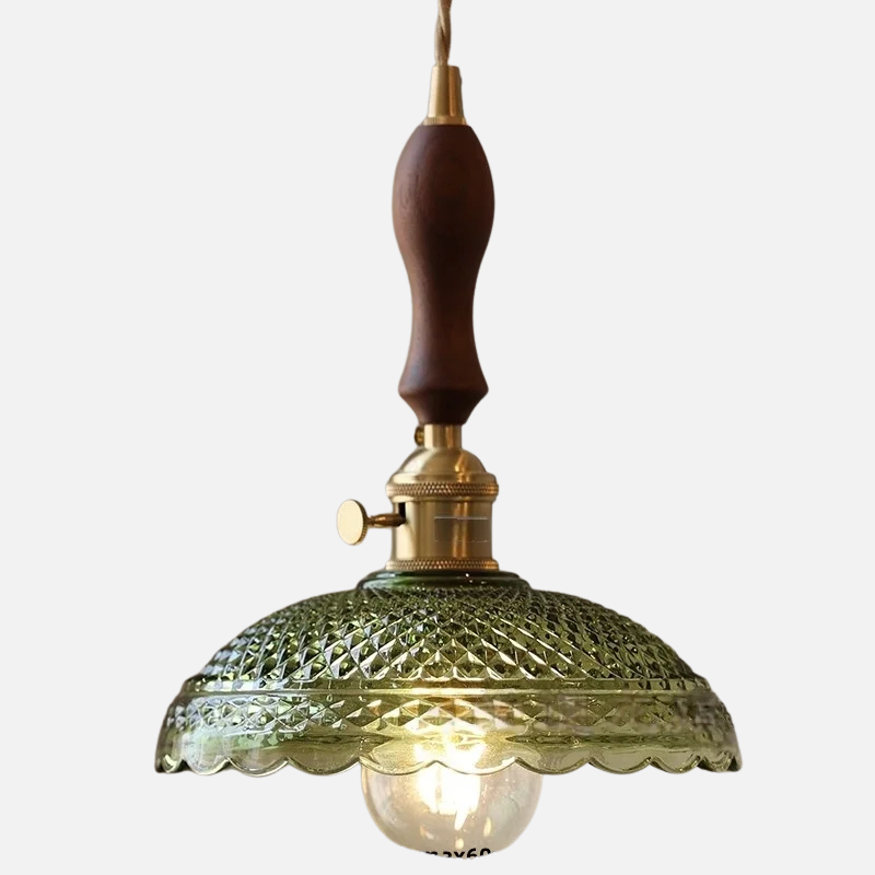 Klassiek Glazen Bloem Hanglamp