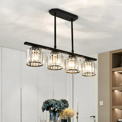 Nordic Glazen Hanglamp met Meerdere Lichtpunten