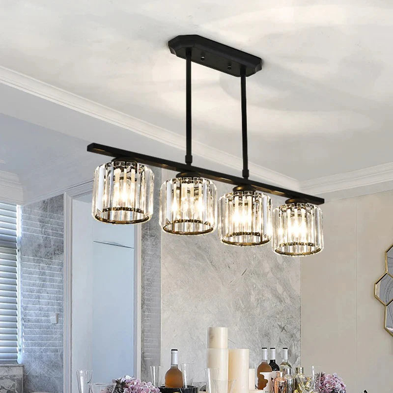 Nordic Glazen Hanglamp met Meerdere Lichtpunten