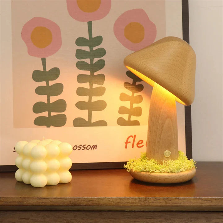GlowCap Draaibare Paddenstoel Tafellamp