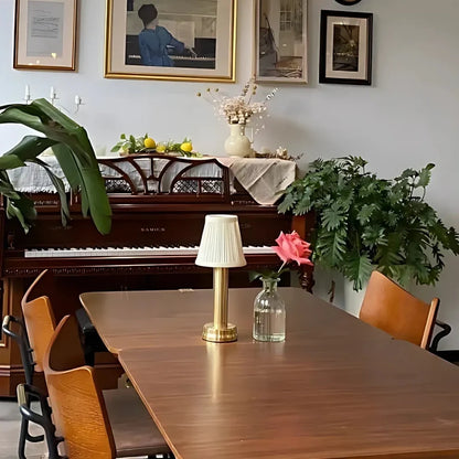 Retro Elegance Moderne Oplaadbaar Tafellamp