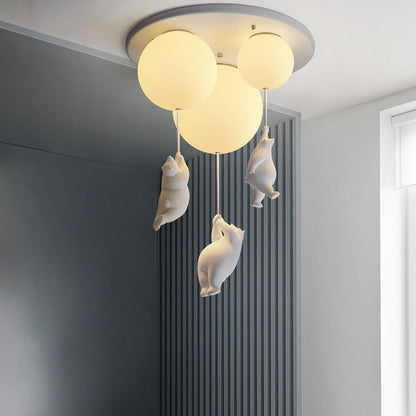 Taavita Kleine Beer Balvorm Plafondlamp