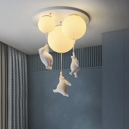Taavita Kleine Beer Balvorm Plafondlamp