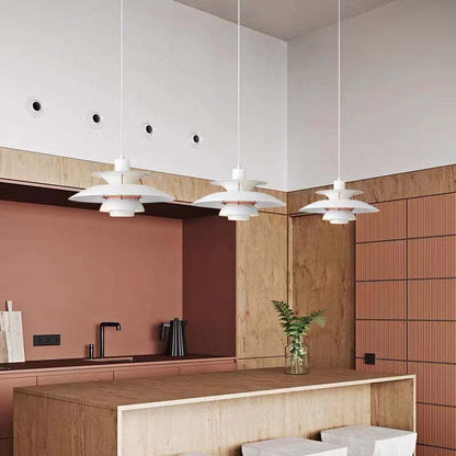 Deens Design LED Pendant Lamp – Plafondlamp met Parapluscherm
