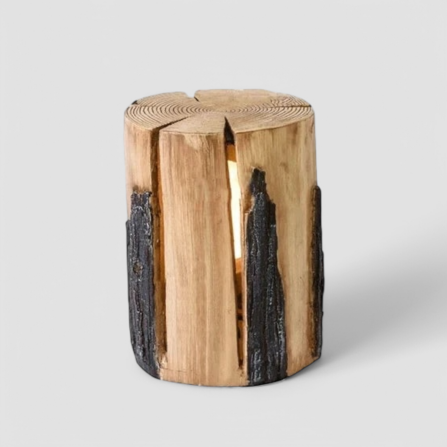 Natuurlijke Buiten LED Boomstronk Lamp