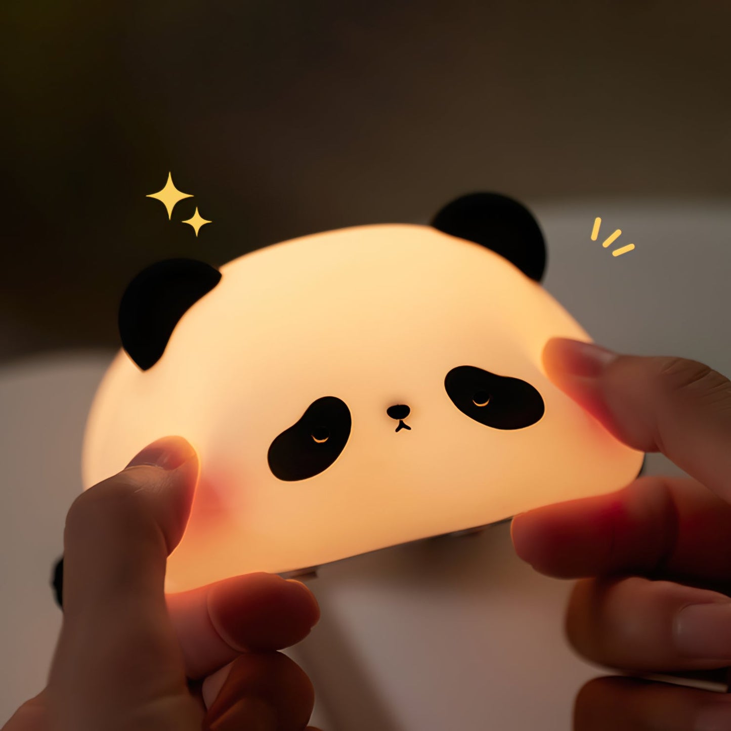 Charmant Lichtaccent LED Panda Tafellamp