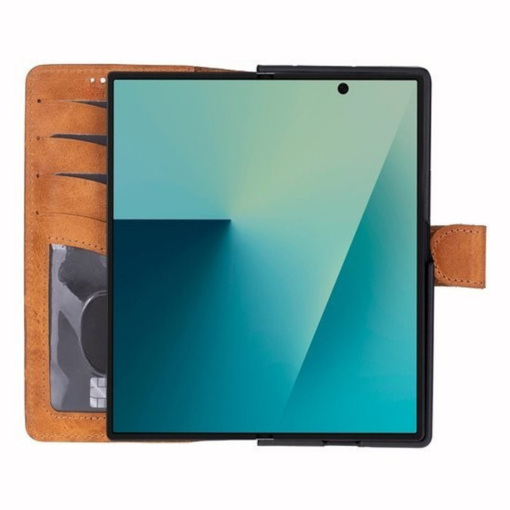 Telefoonhoesje Wallet Leer Pasjeshouder Kickstan