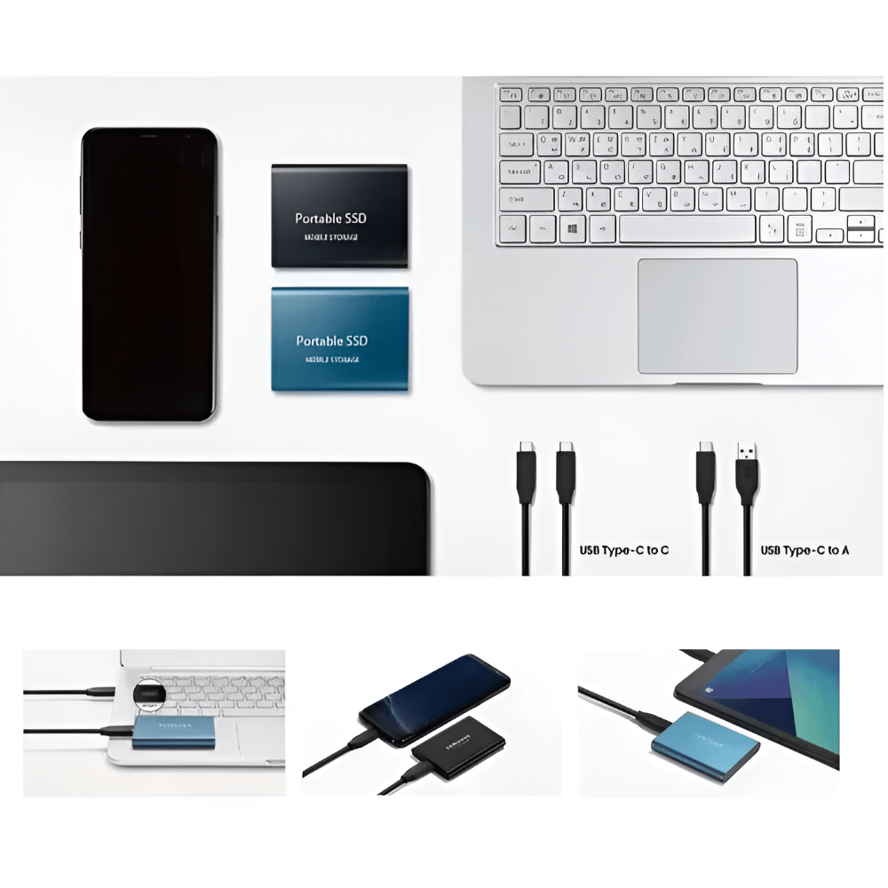 Externe SSD Draagbare Opslag Snelle Compacte Gegevensopslag