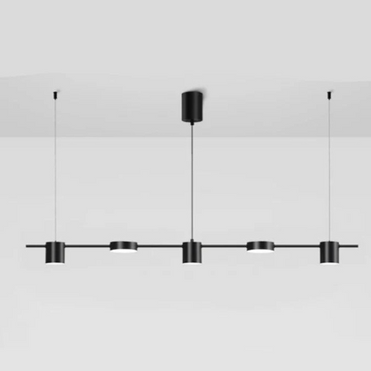 Aurora Lineaire Hanglamp met Minimalistische Koppen