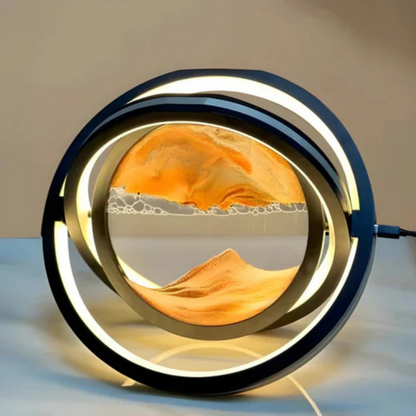 360° LED Tafellamp met Zandkunst