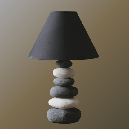 Wabi Sabi-Stijl Bionic Stone Natuurlijke Roest Tafellamp