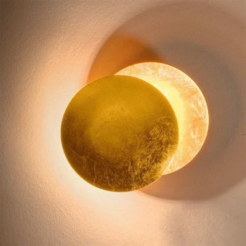 SolarGlow-Wandlamp met Zonsverduistering Effect