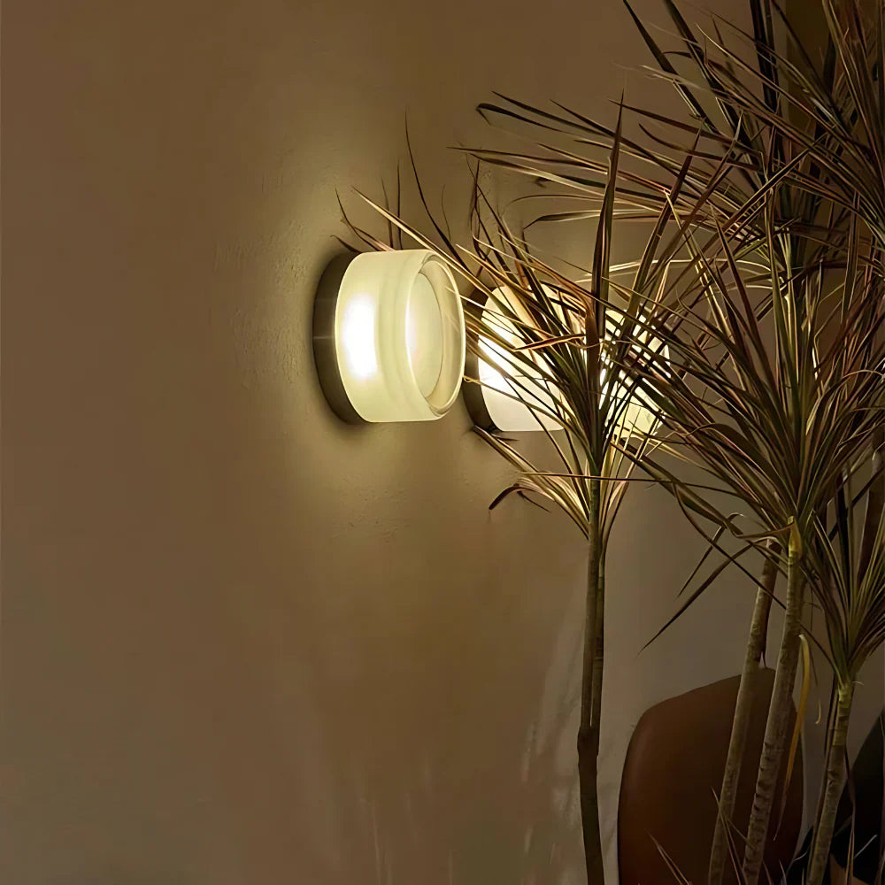 NordicGlow-Dimbare LED Wandlamp met Lichtsensor