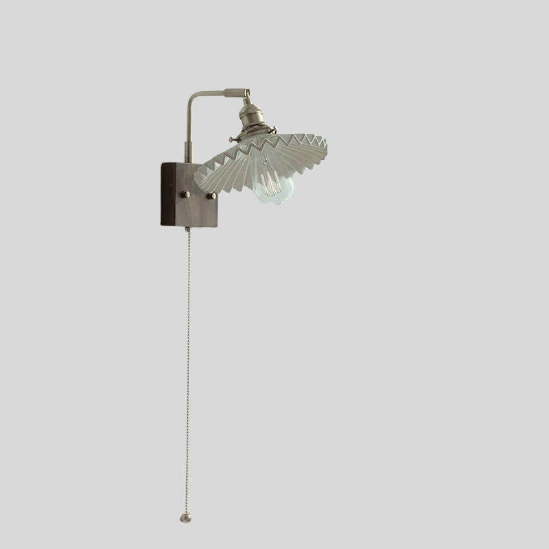 Nordic Scandinavische LED Wandlamp met Houten Accenten