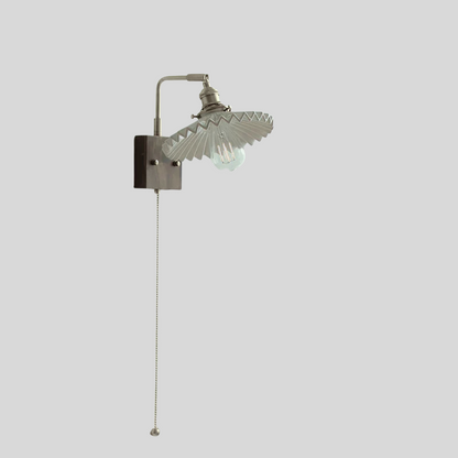 Nordic Scandinavische LED Wandlamp met Houten Accenten