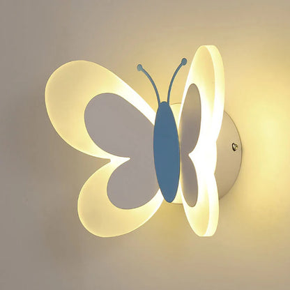 Creatieve Moderne Vlinder Acryl LED Wandlamp