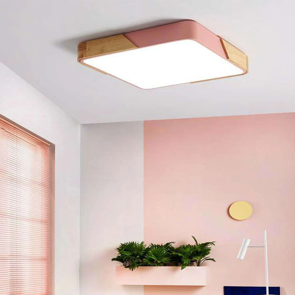 Opbouw Vierkante LED Plafondlamp