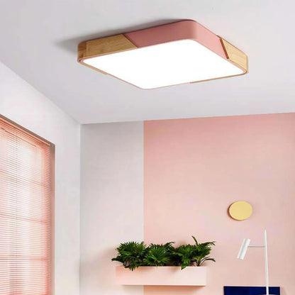 Opbouw Vierkante LED Plafondlamp