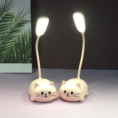 Mini Kat Schattig Oplaadbaar Bureau Lamp