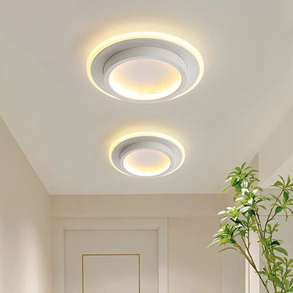 Flush Mount Metaal Acryl Ronde LED Plafondlamp