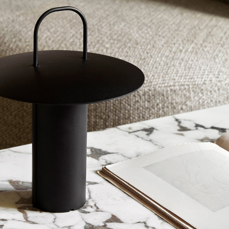 Moderne Cilindrisch Lichaam Draagbare Bureaulamp