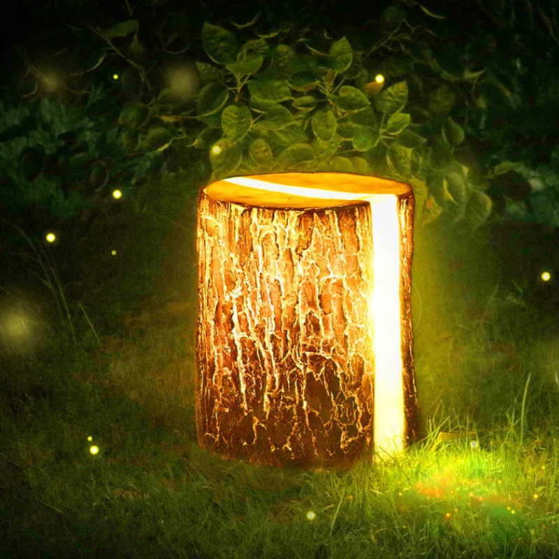 Creatieve Imitatie LED Boomstronk Buitenlamp