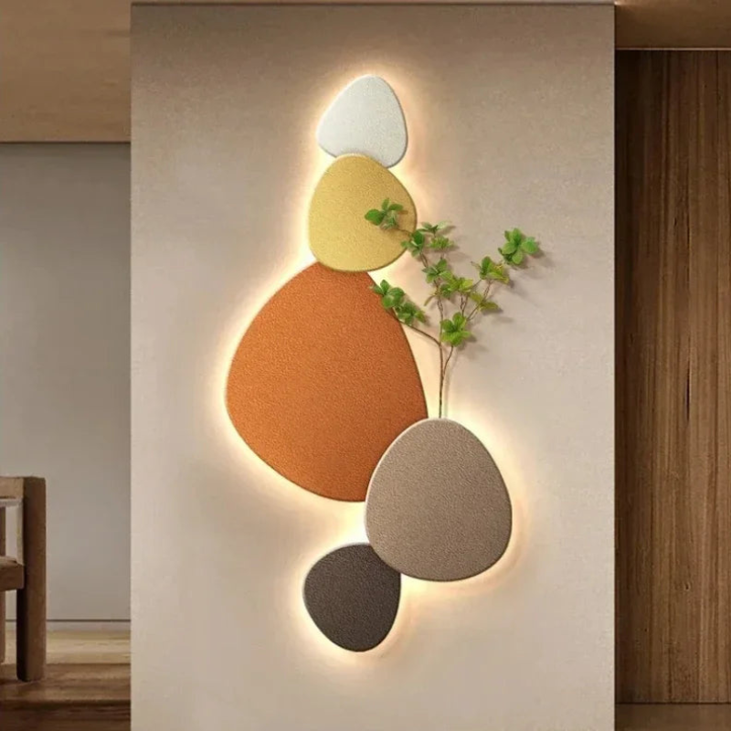 LED Wand Kunst Decor Scandinavische Wandlamp