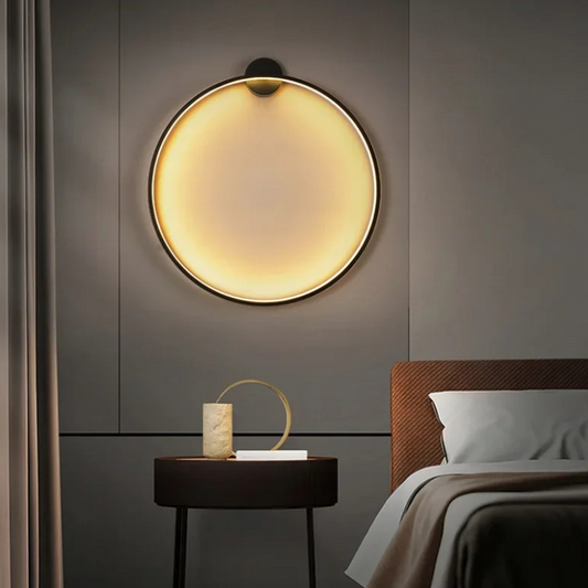 LumiRing - Minimalistische Ronde LED Wandlamp