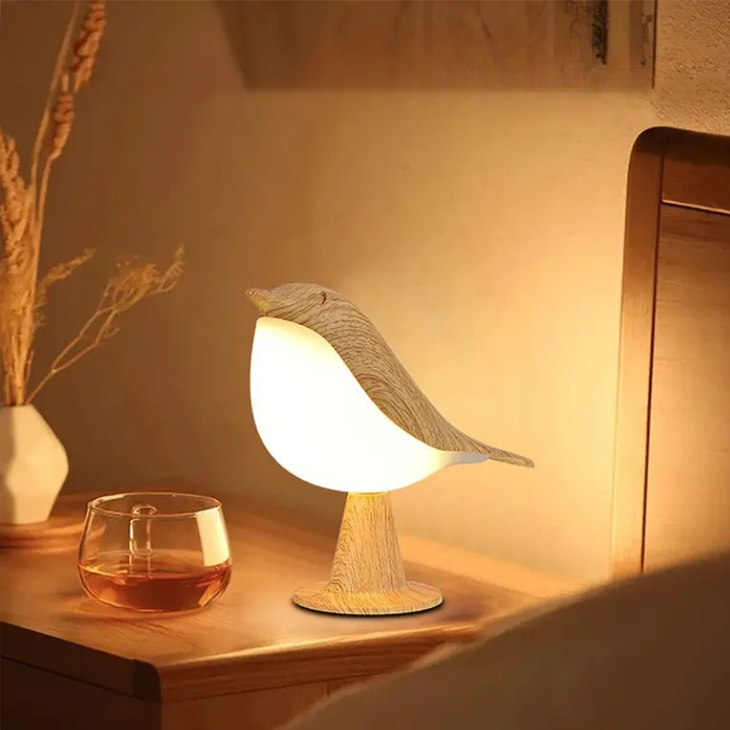 LED Vogel Design Tafellamp met Aanraakbediening
