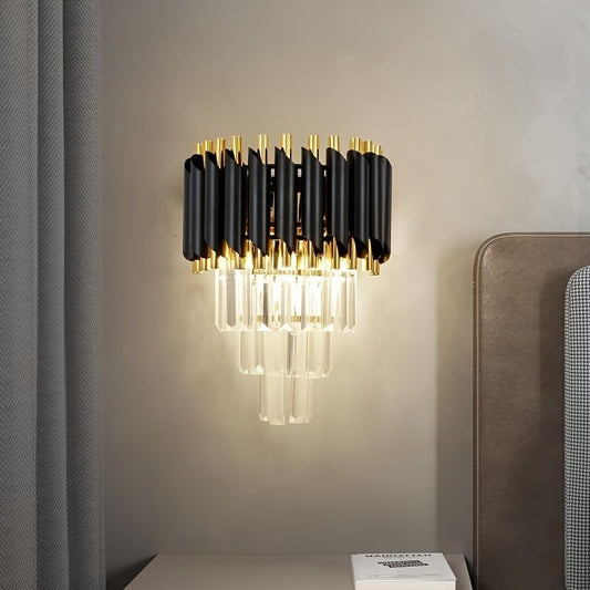 Luxe Kristallen Wandlamp