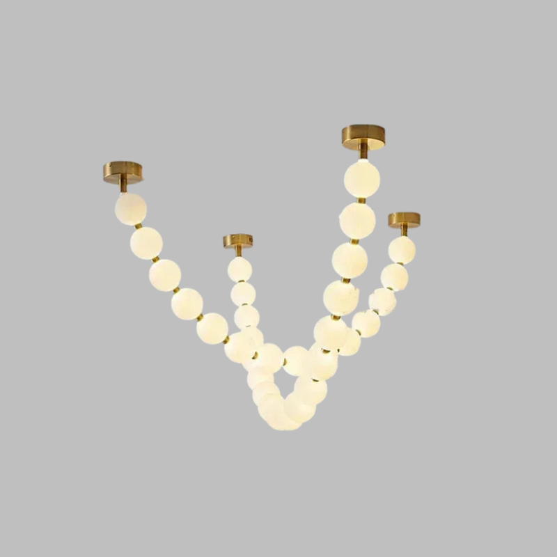 Moderne Ketting Plafondlamp met LED Verlichting