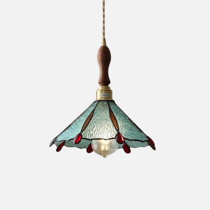 Verstelbare Glazen LED  Hanglamp in Retro Stijl