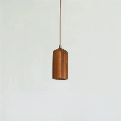 Borealis Glow Scandinavische Houten Hanglamp