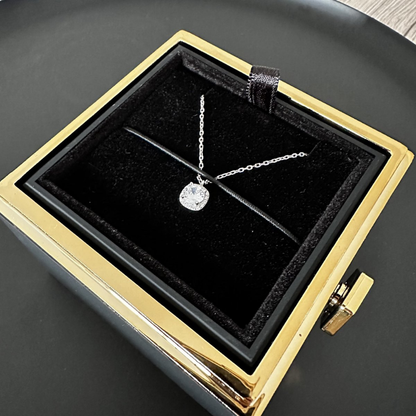 Sieradendoos Valentijnsdag Geschenkdoos Eeuwige Roos Ketting