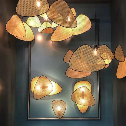 Natuurlijke Ratta Handgeweven Hanglamp