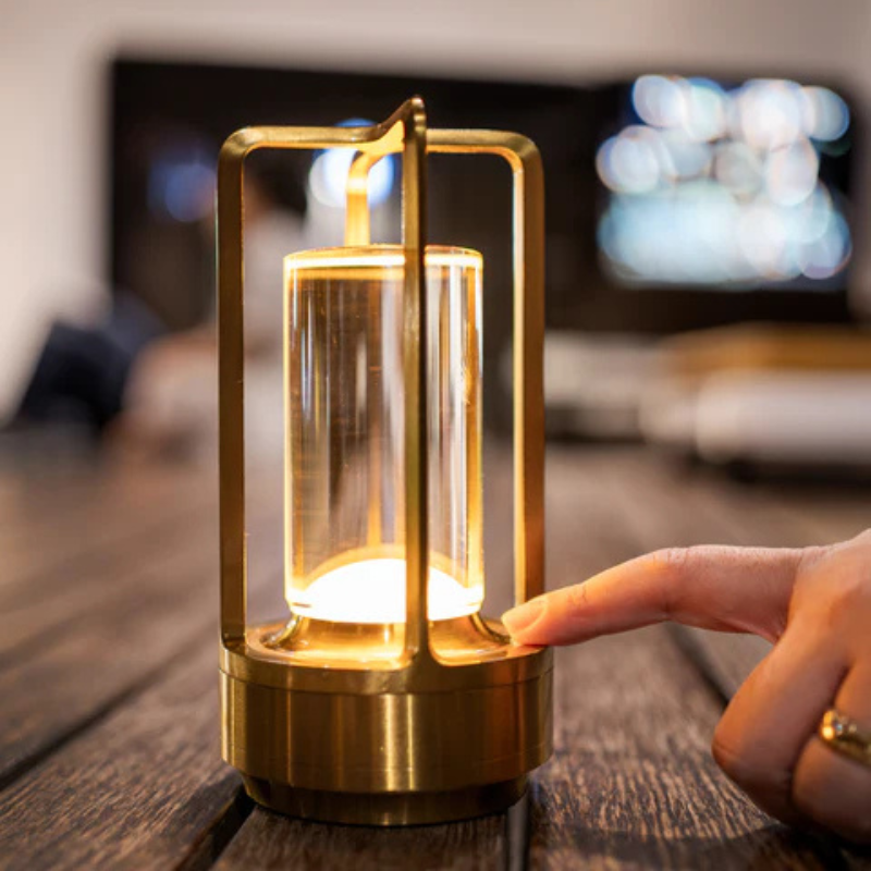 Kristallen Tafellantaarn – Luxueuze Sfeer in een Tijdloos Design