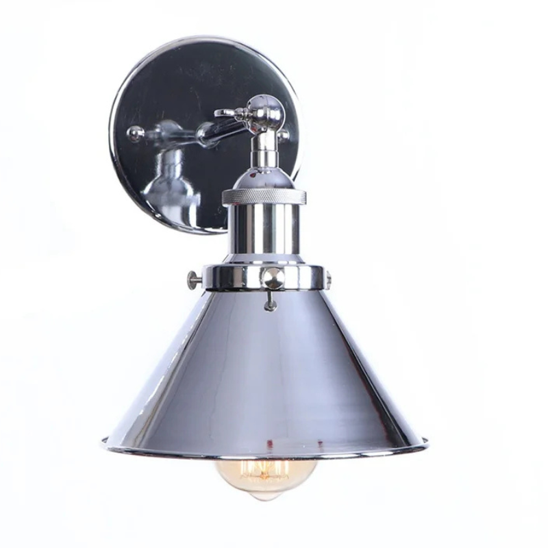 Lunexis Stijlvolle Zilveren LED Wandlamp